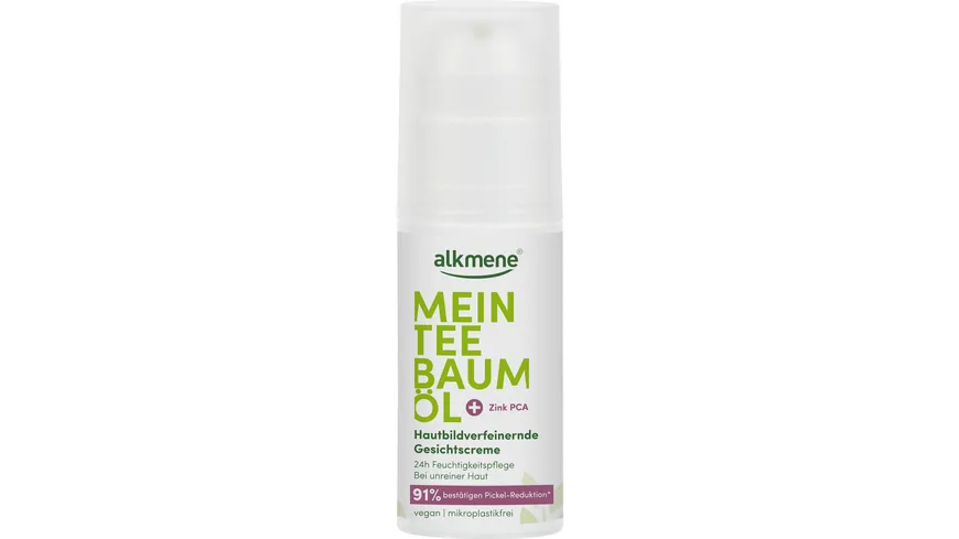 alkmene Mein Teebaumöl Hautbildverfeinernde Gesichtscreme, 50 ml 50 ml