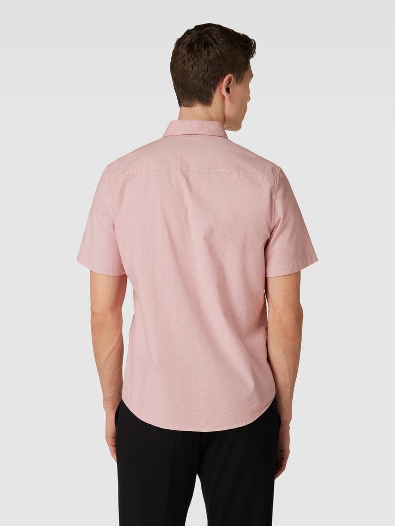 Freizeithemd mit Brusttasche in rosa