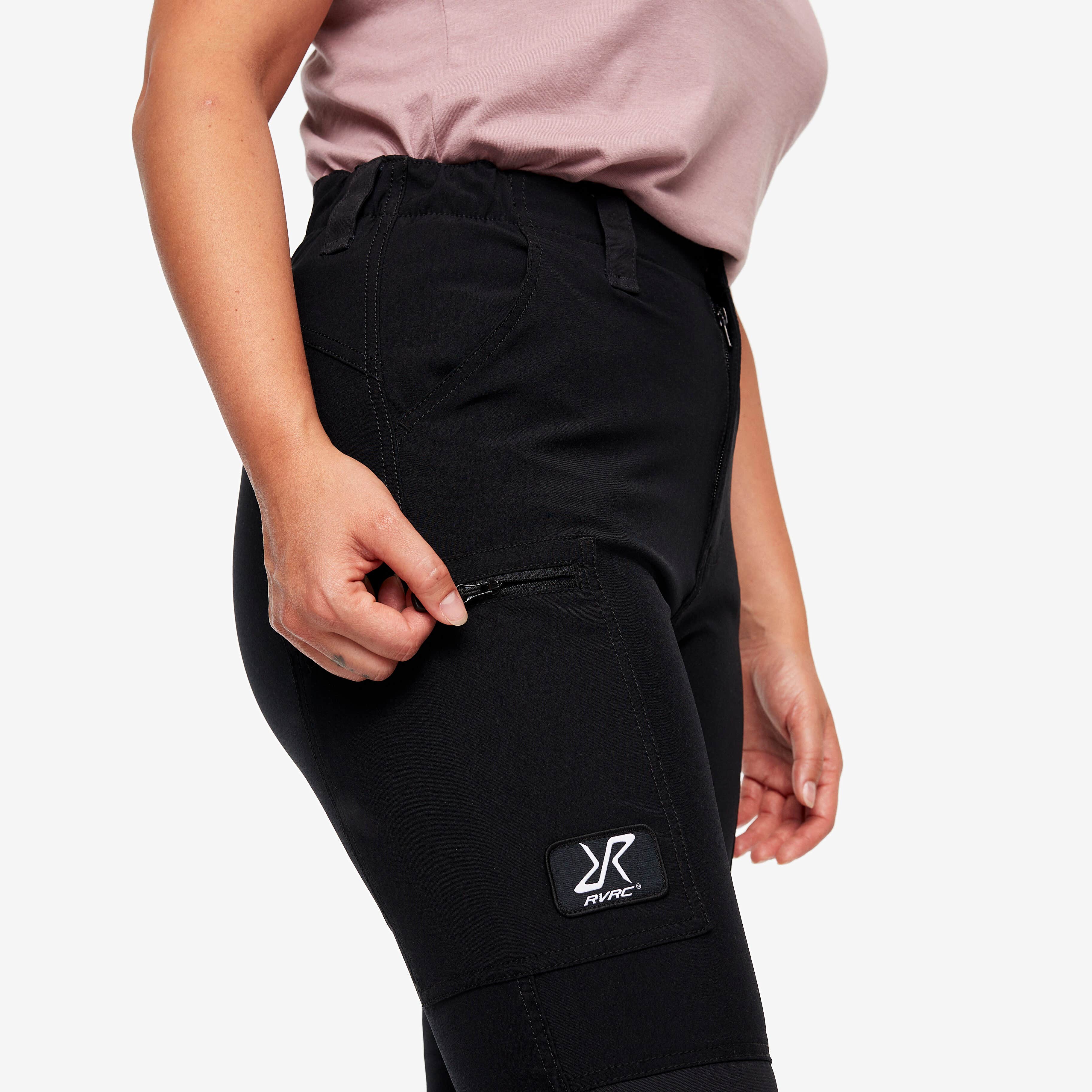 Nordwand Highwaist Stretch Pants Femme Black