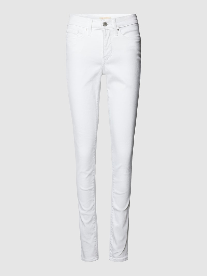 Slim Fit Jeans im 5-Pocket-Design Modell '311' in weiss