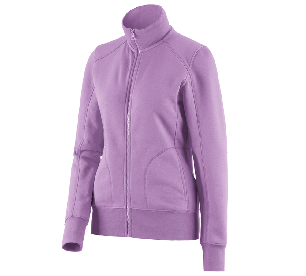 e.s. Sweatjacke poly cotton, Damen