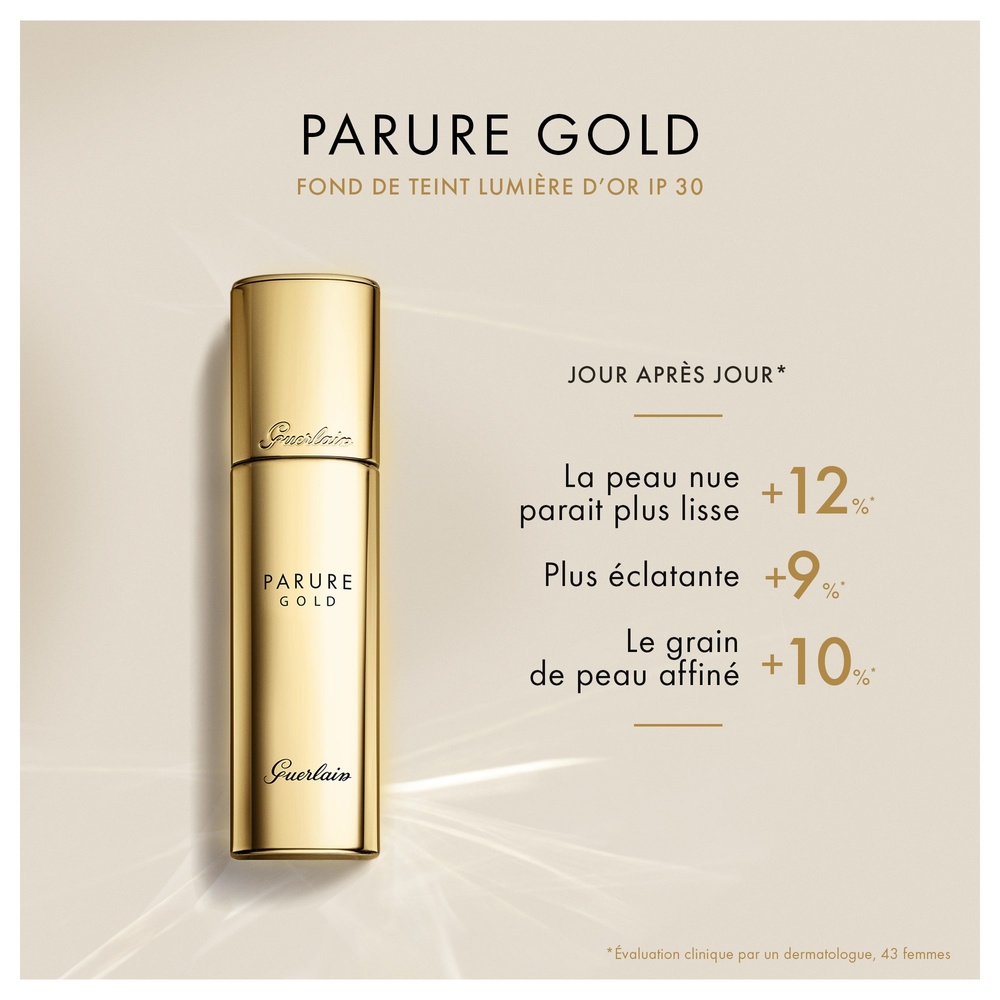 Guerlain Parure Gold Fond de teint Lumière d'or IP 30