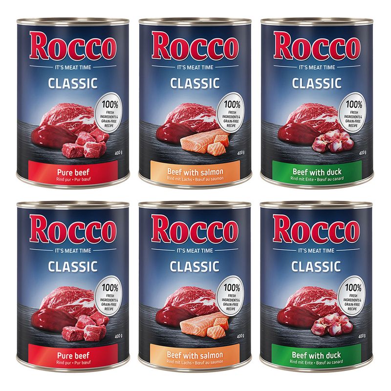 Probierpaket Rocco Classic 6 x 400 g