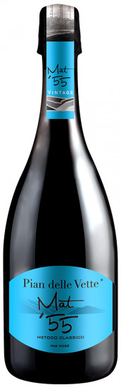 2012 Mat 55 Cuvée Chardonny/Pinot Nerro brut - Pian delle Vette