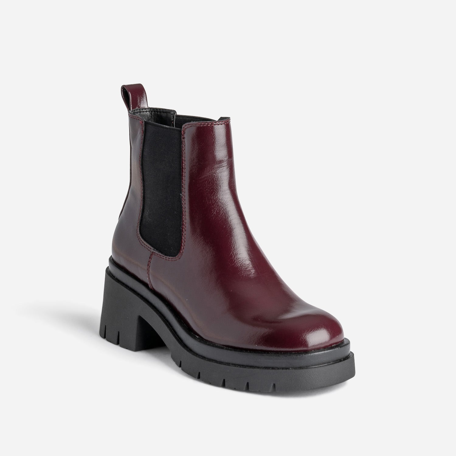 Chelsea boots TEXTO bordeaux glacé
