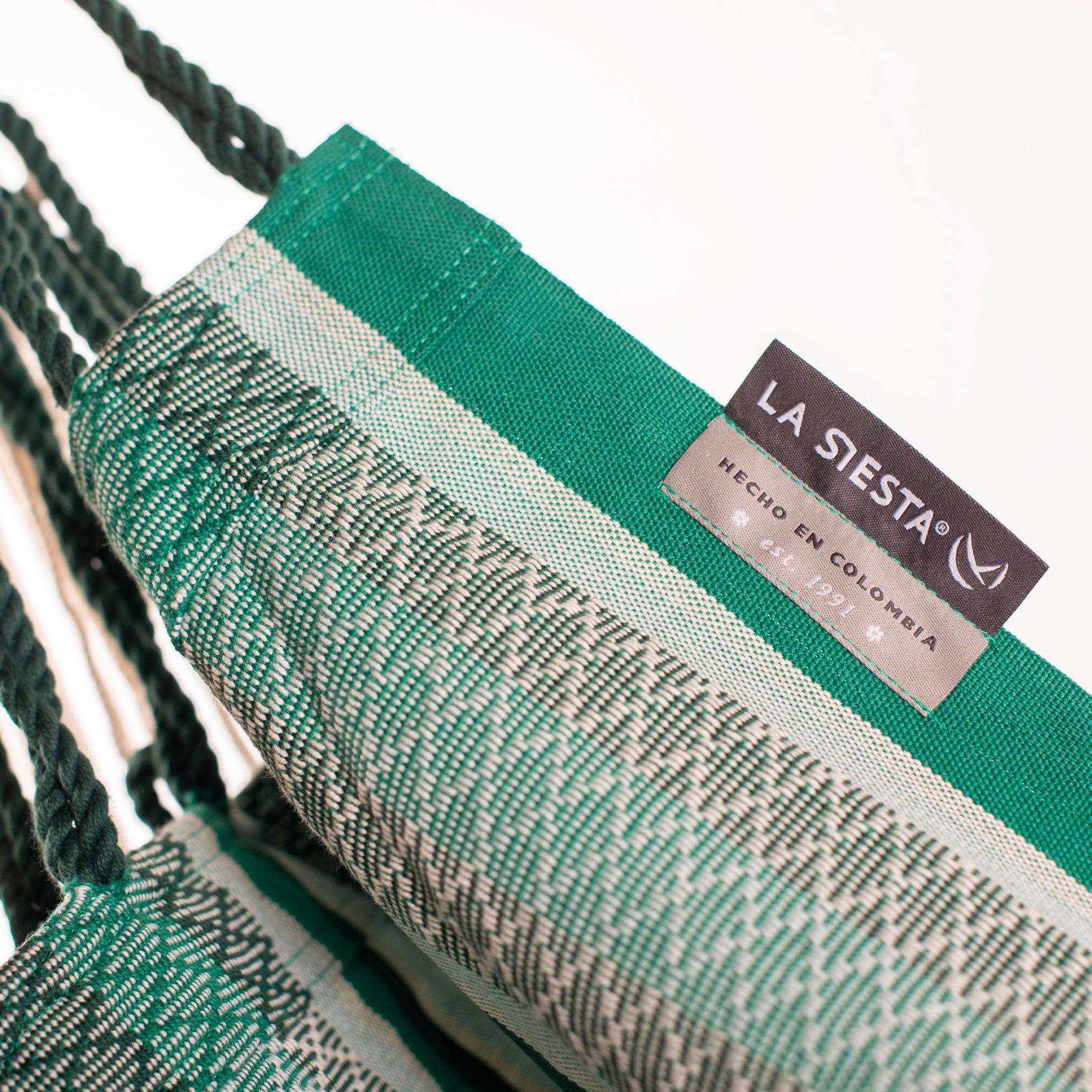 La Siesta Hängestuhl Hängestuhl Hängesessel Lounger HABANA Agave - Kingsize aus Bio-Baumwol, Hochwertige Qualität