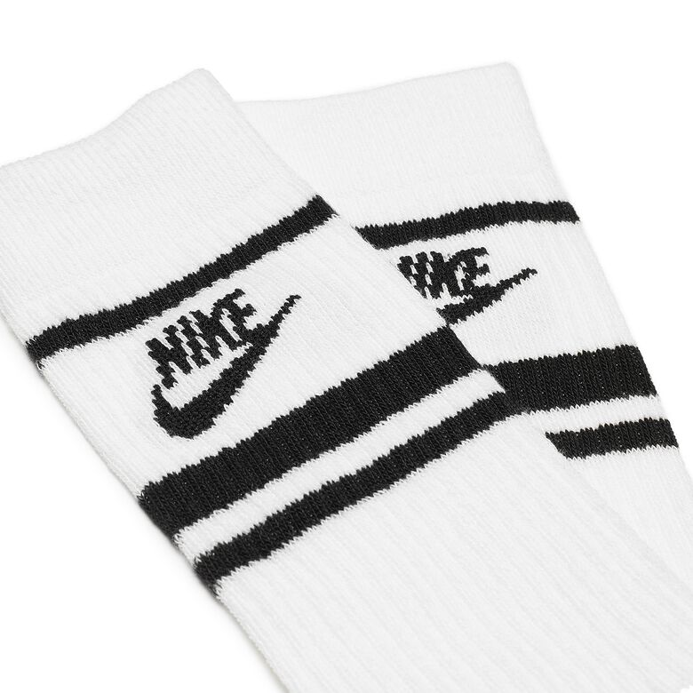 NIKE Sportswear Everyday Essential Socks (3 Pack) white/black/black