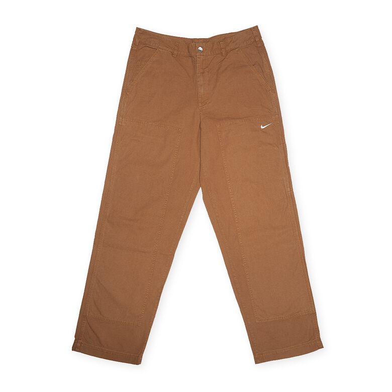 NIKE Life Double Panel Pant Unlined ale brown/white