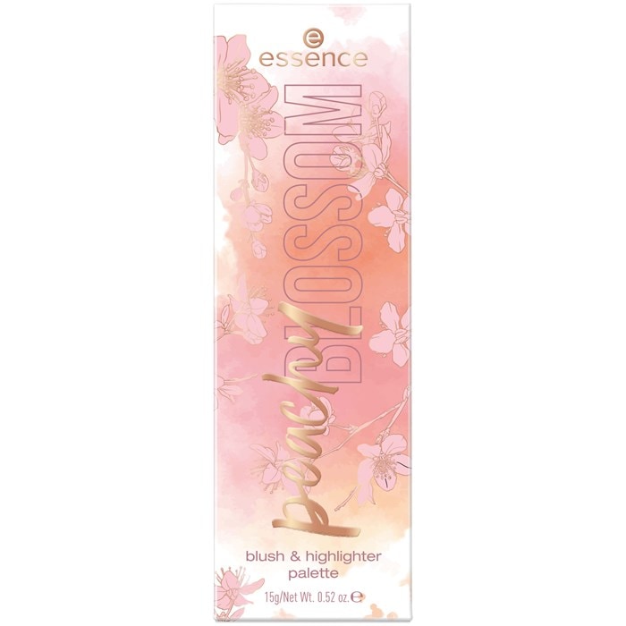 Peachy BLOSSOM Blush & Highlighter Palette