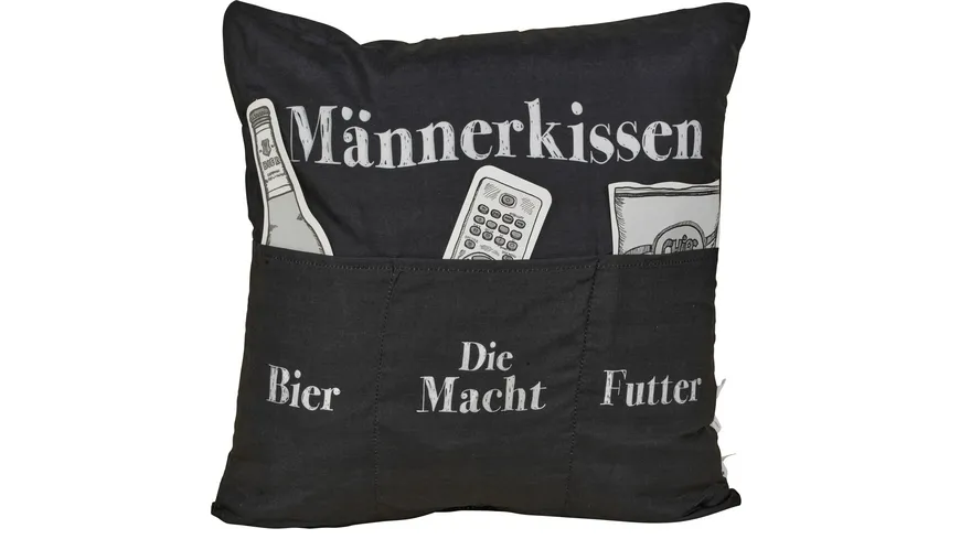 HERGO Sofahelden Männerkissen