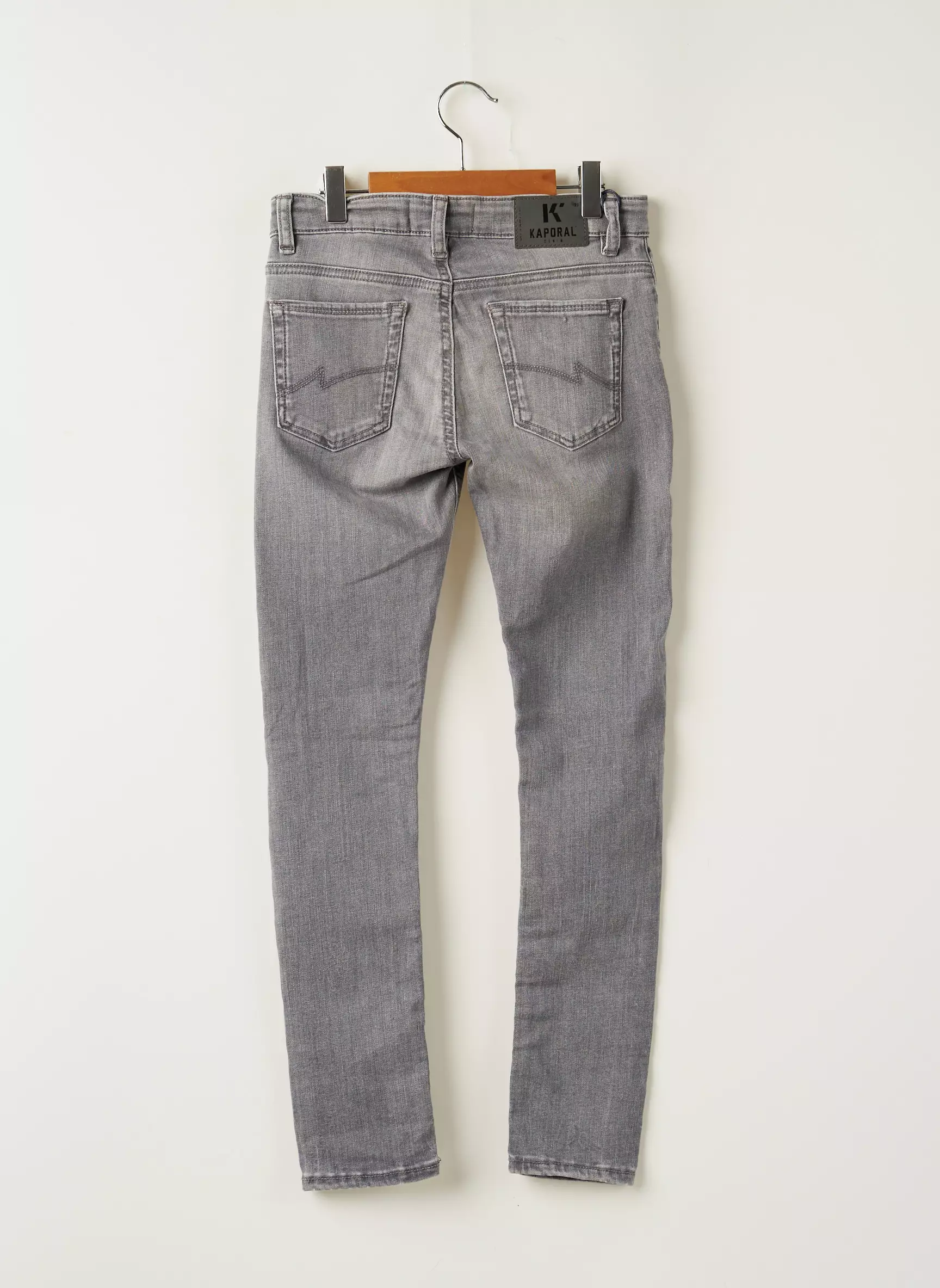 Kaporal Jeans Coupe Slim Garcon couleur gris