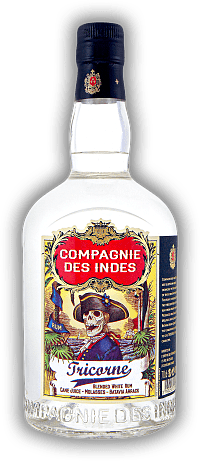 Compagnie Des Indes Tricorne White Blended Rum Compagnie Des Indes Tricorne White Blended Rum  0,7	 Liter - Vol 43%
