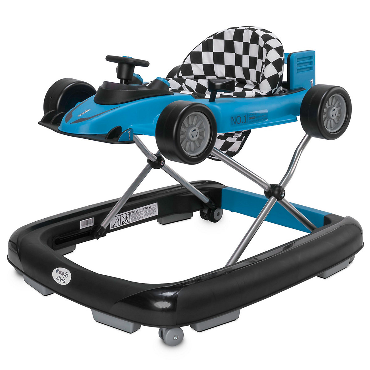 Lauflernhilfe Lauflernwagen Gehfrei 2 in1 mit Sound LITTLE SPEEDSTER 70 x 62 x 40 cm