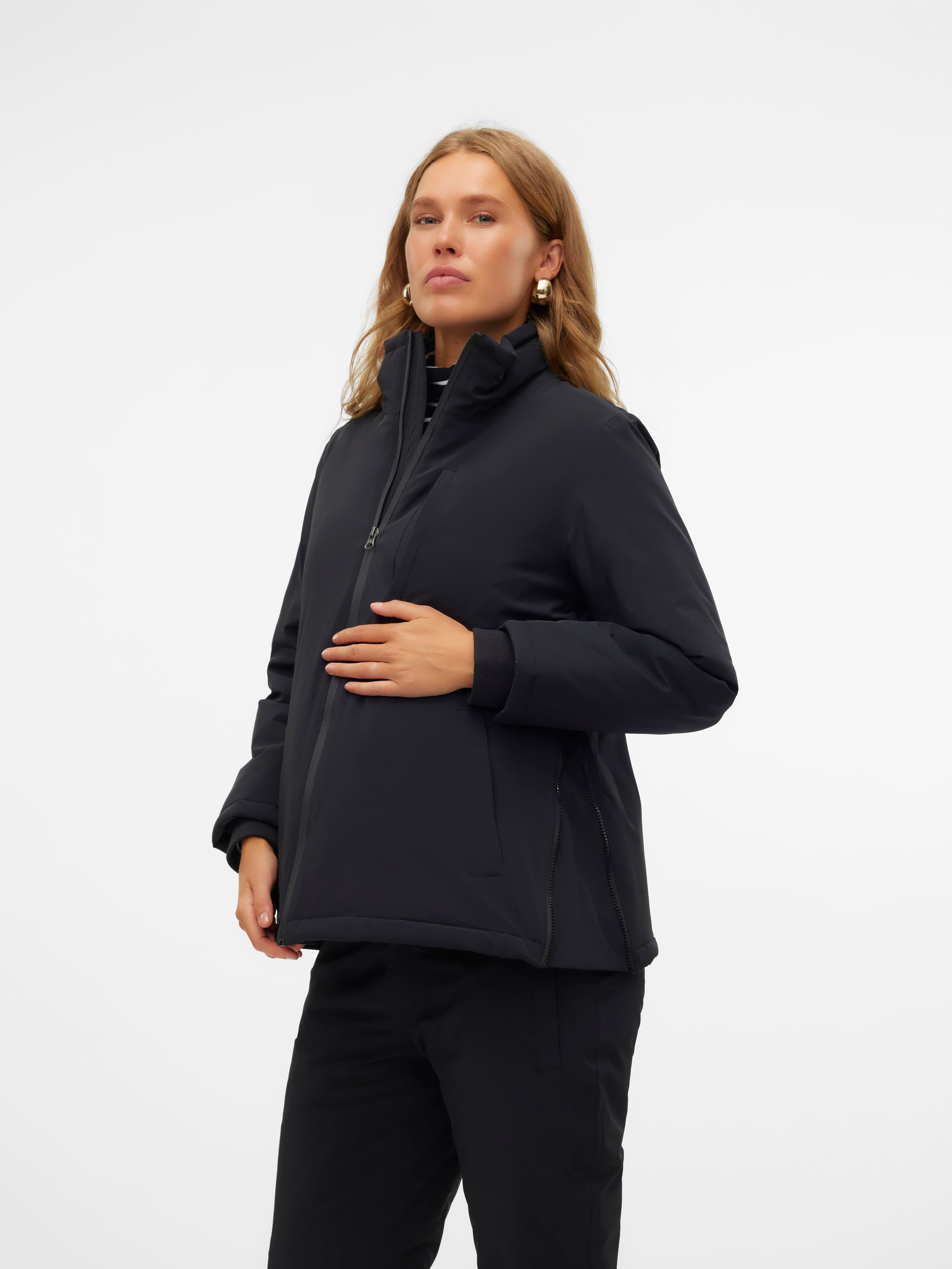 Hoch geschlossen Jacke