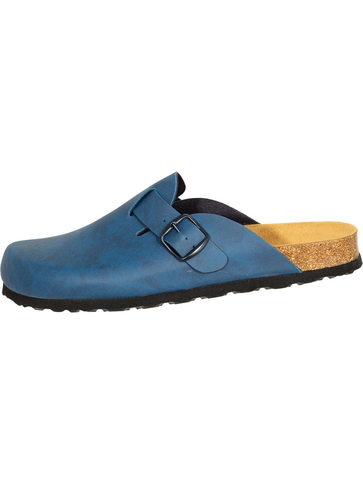 SALIHA Bioline Clog blau Pantolette