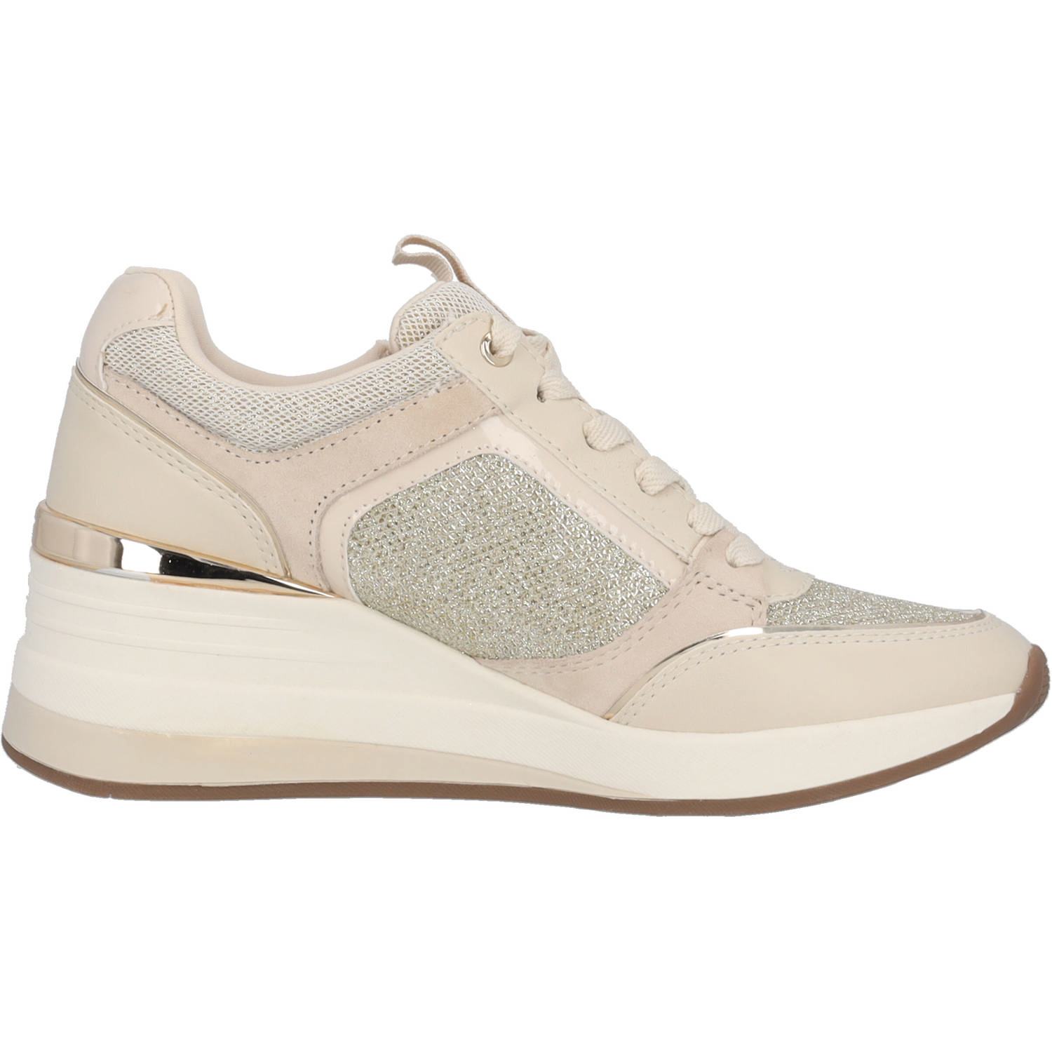 Tamaris 23703, Sneakers Low, Damen, Beige