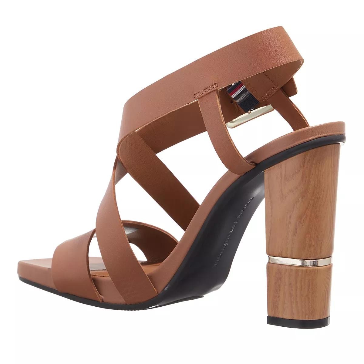 TOMMY HILFIGER Riemchen Sandalen braun Sandale
