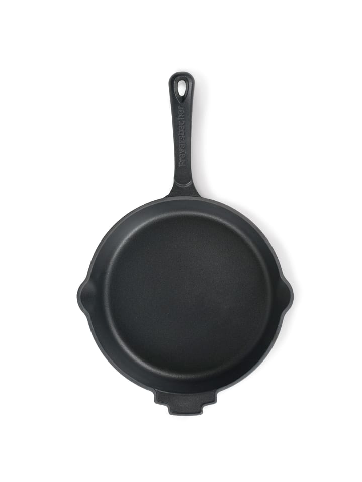 Stoneline Gusseisenpfanne | Emaille Bratpfanne in Schwarz | 28cm günstig kaufen 28 cm