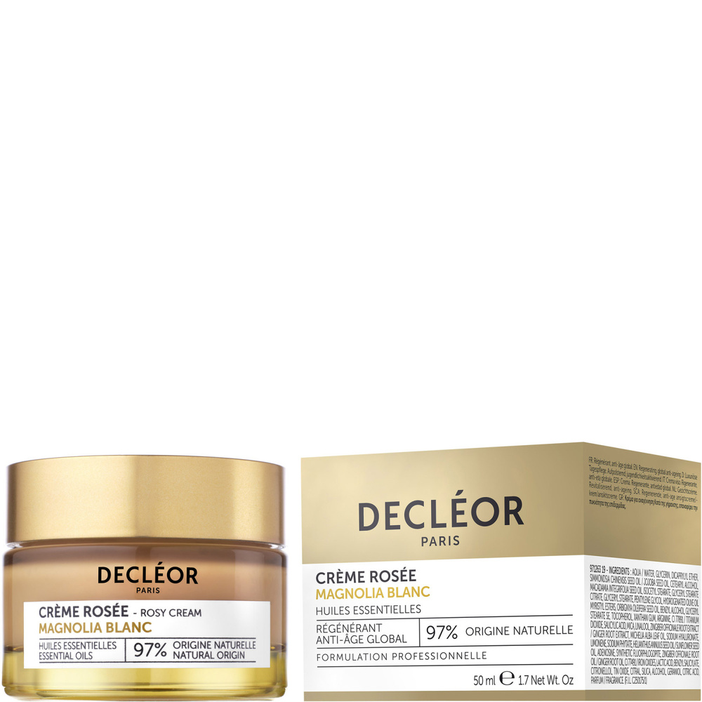 Decléor Decléor Magnolia Blanc Crème Rosée 50 ml Crème Régénérante Visage Peaux Matures