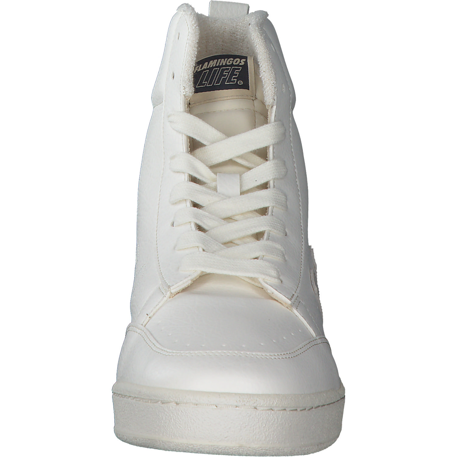 Flamingos Old 80s, Sneakers High, Damen, all white