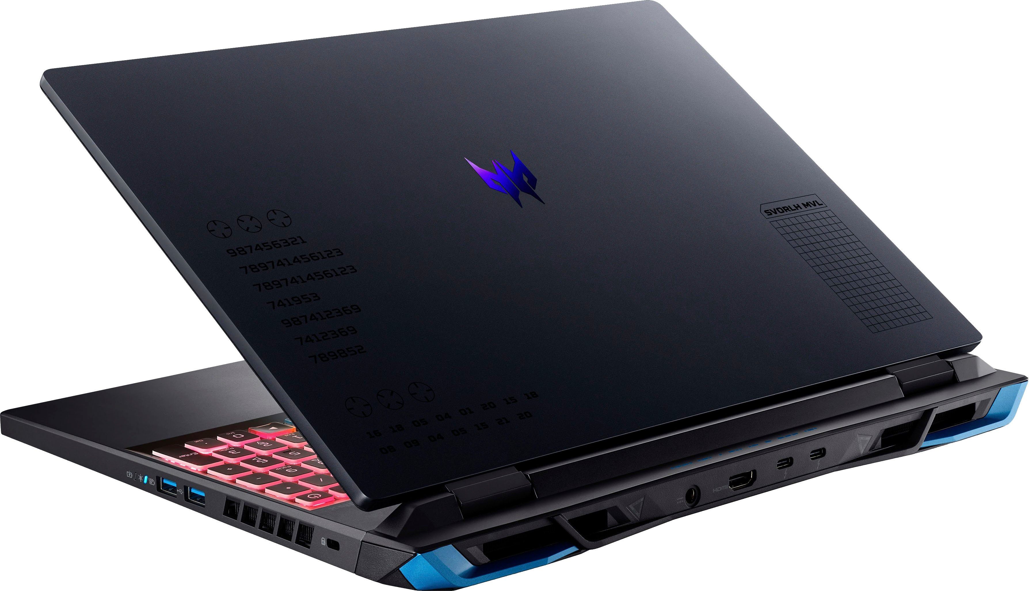 Acer PHN16-71-79QG Gaming-Notebook (40,64 cm/16 Zoll, Intel Core i7 13700HX, GeForce® RTX 4060, 1000 GB SSD)