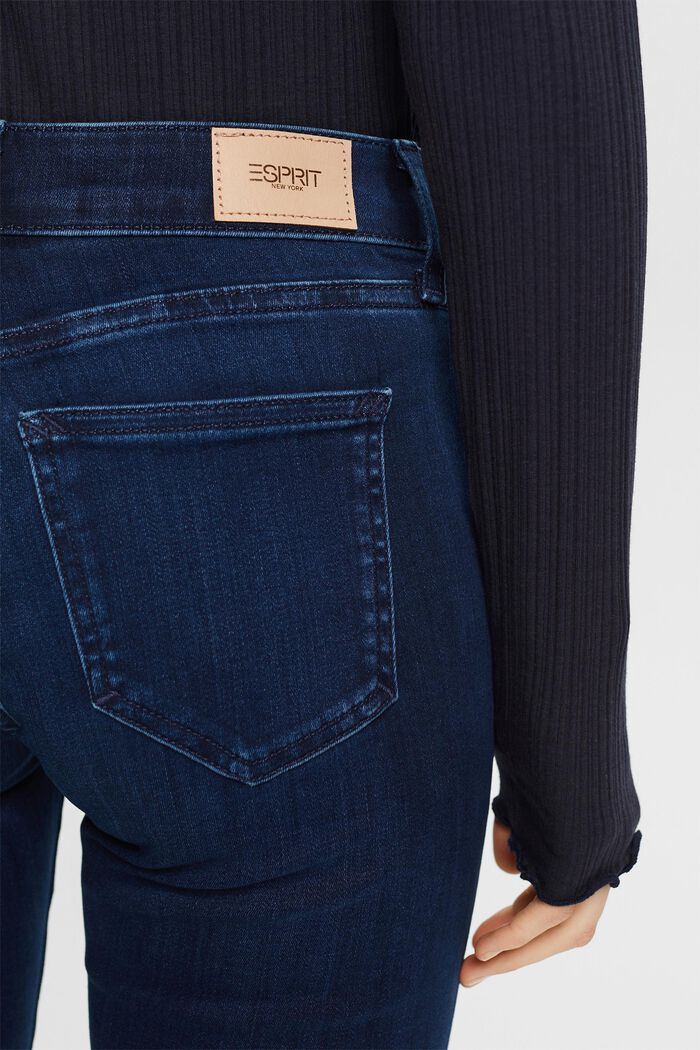 Skinny Jeans mit mittlerer Bundhöhe