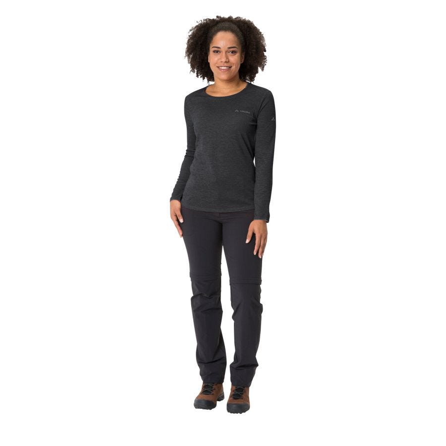 Essential Langarm T-Shirt Damen