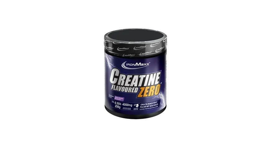 IronMaxx® Nutrition Creatine Flavoured Zero Wild Berries 250 g