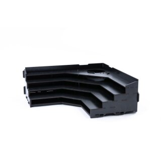 Black Paint Rack: Eck Farbregal Top (Tribüne)