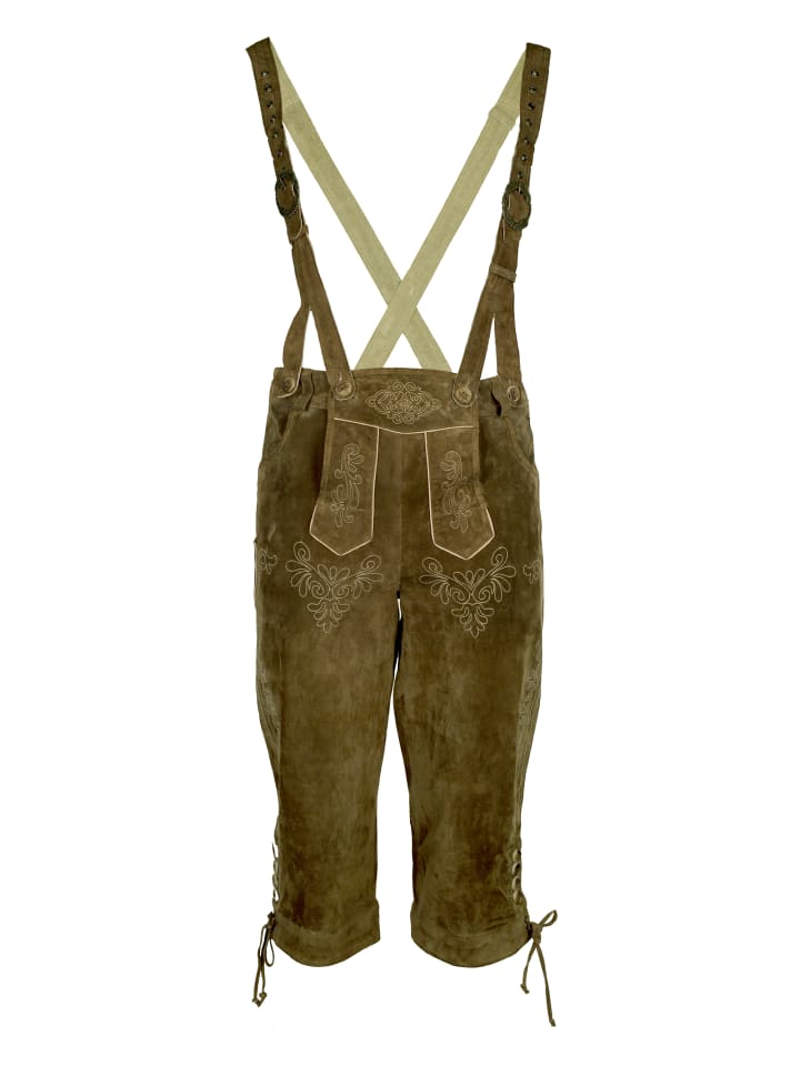 JCC Lederhose, Herren PK5NWEOL in oliv günstig kaufen 70