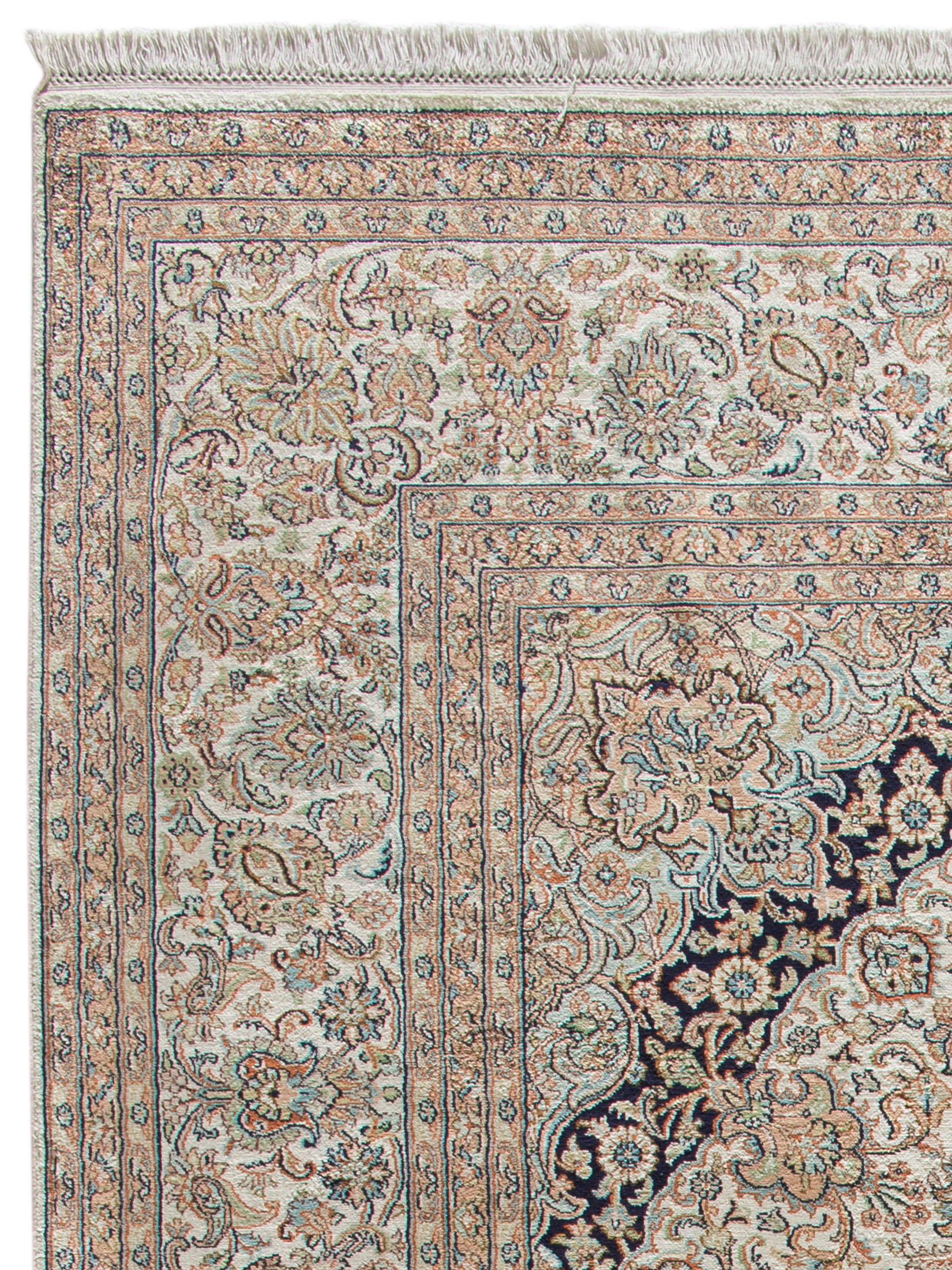 Kaschmir Seide 18/18 ca. 250 x 305 cm, Unikat / Einzelstück