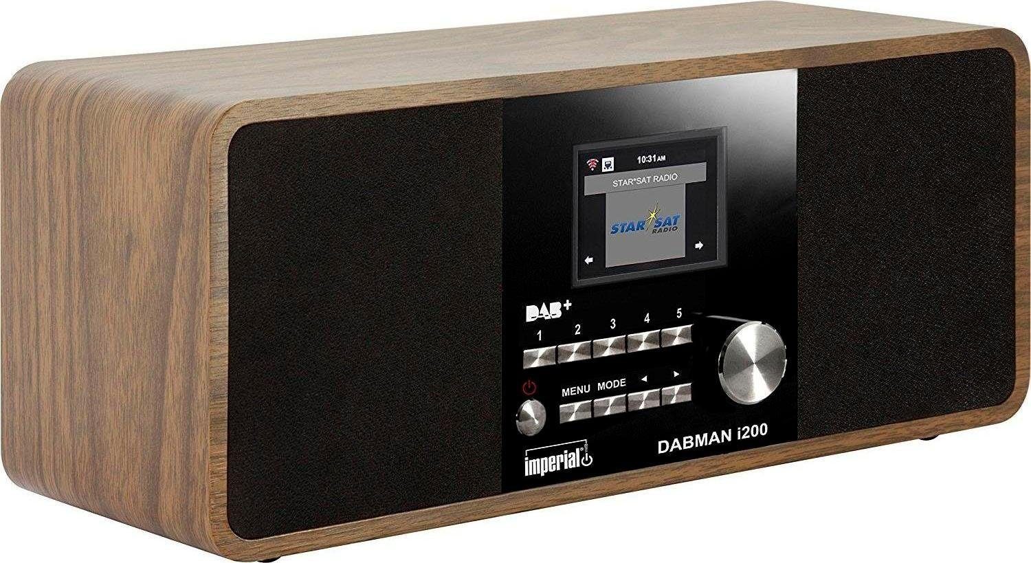 IMPERIAL by TELESTAR DABMAN i200 Digitalradio (DAB) (Digitalradio (DAB), FM-Tuner, Internetradio, UKW mit RDS, 20 W)