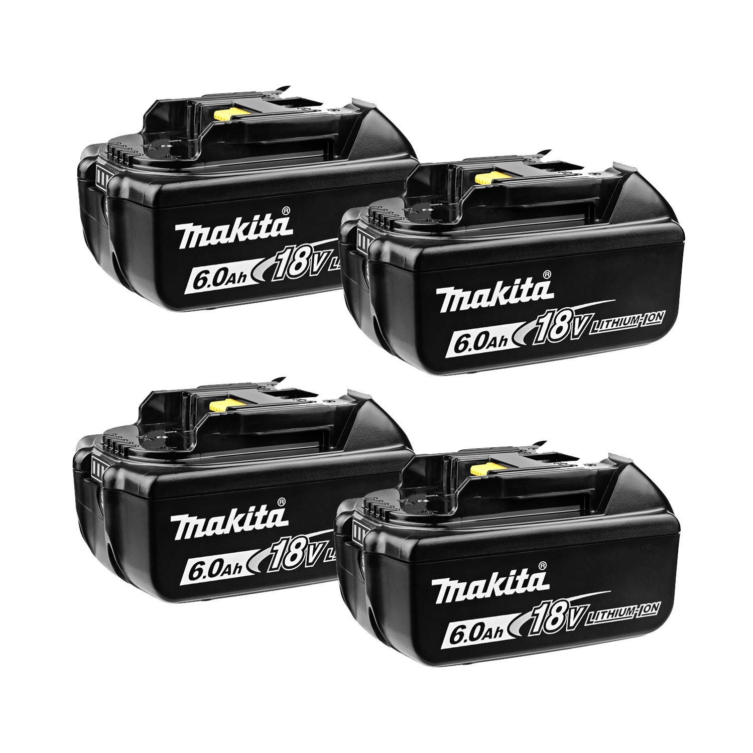 Accesorii Makita BL1860BQUARTET 4 x Baterie 18 Volți 6.0 Ah Li-ion