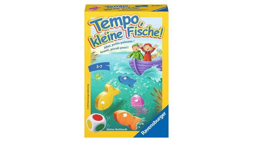 Ravensburger Spiel - Mitbringspiel Tempo, kleine Fische!