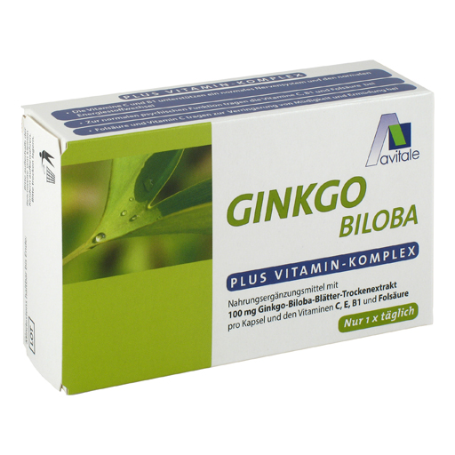 GINKGO 100 mg Kapseln B1 C E  192 St  Kapseln