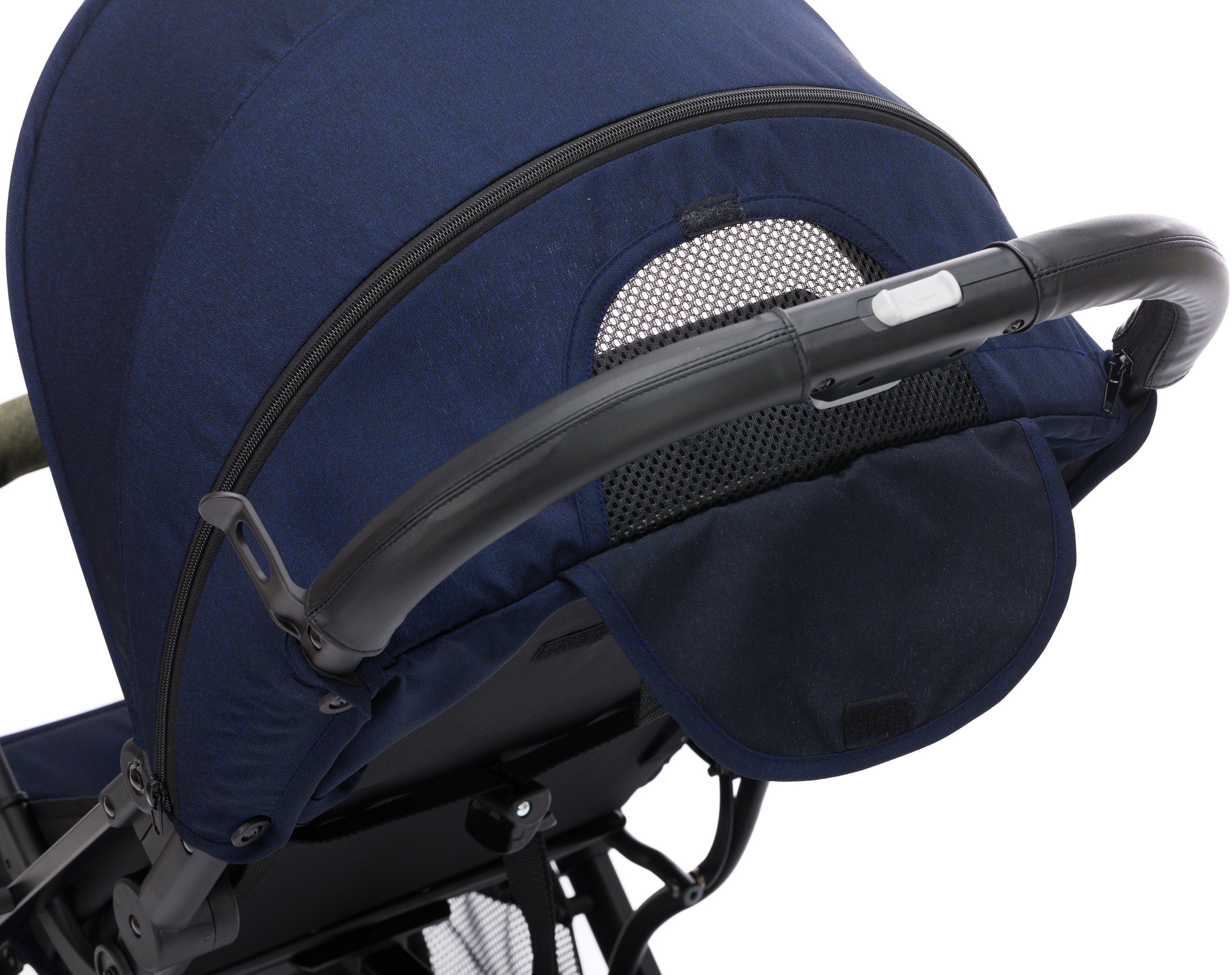 Fillikid Sport-Kinderwagen Styler, blau melange, mit Trolleygriff