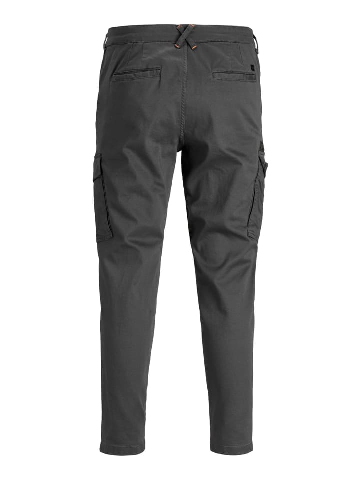 Jack & Jones Chino Cargo Hose JPSTACE JJDEX Work Style Pants in Grau günstig kaufen