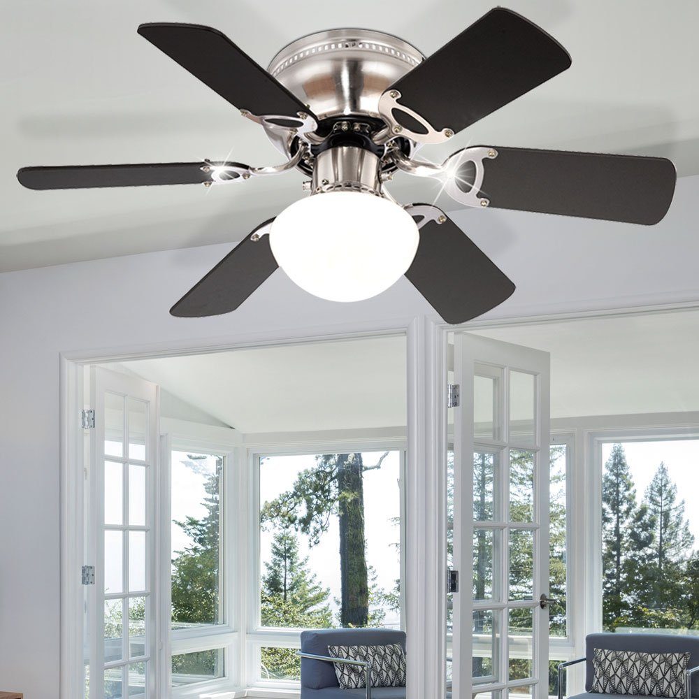 etc-shop Deckenventilator, Decken Lampe Ventilator Kühler Lüfter Leuchte Klima