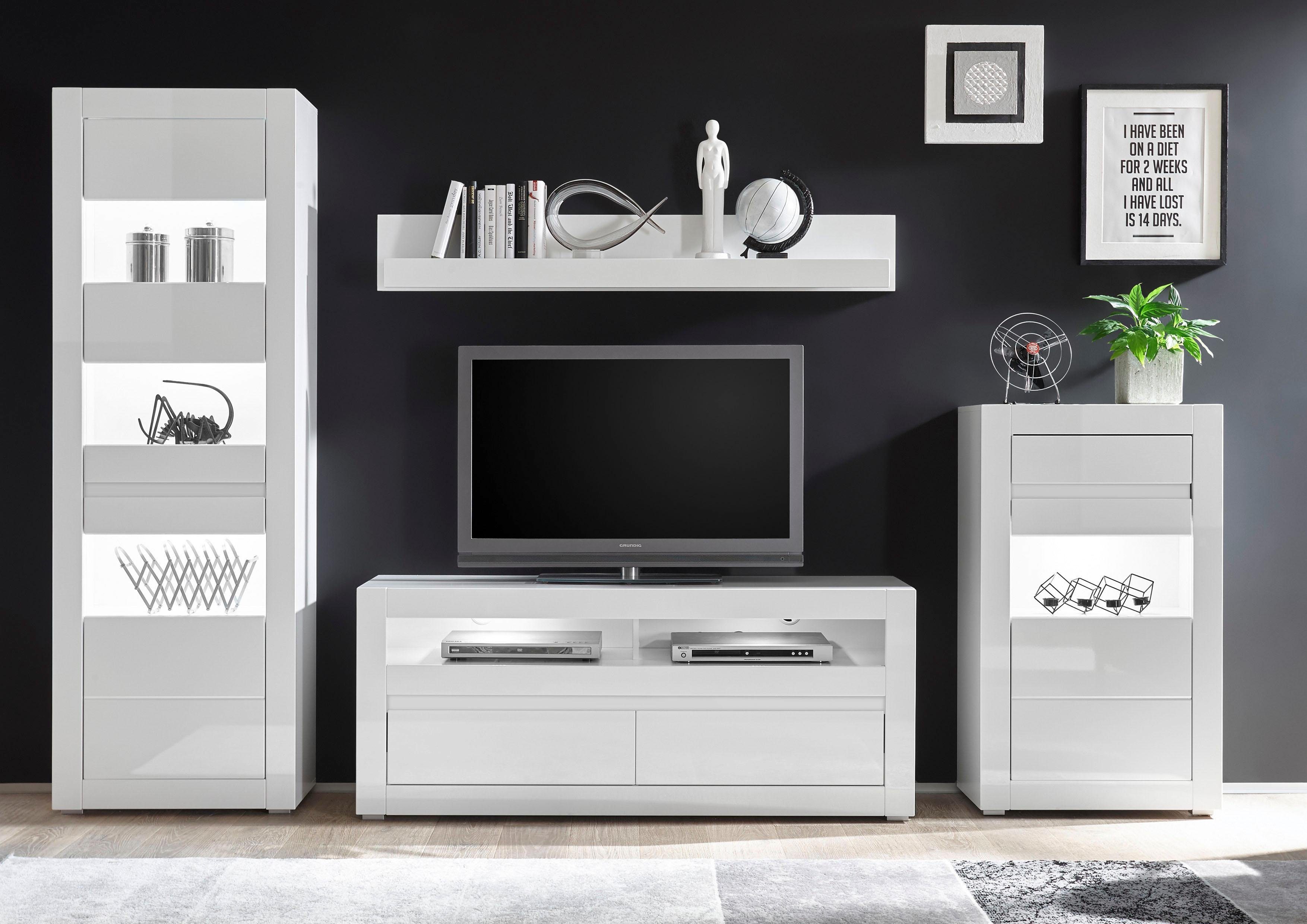 INOSIGN Wohnwand Carat, (Set, 4-St)