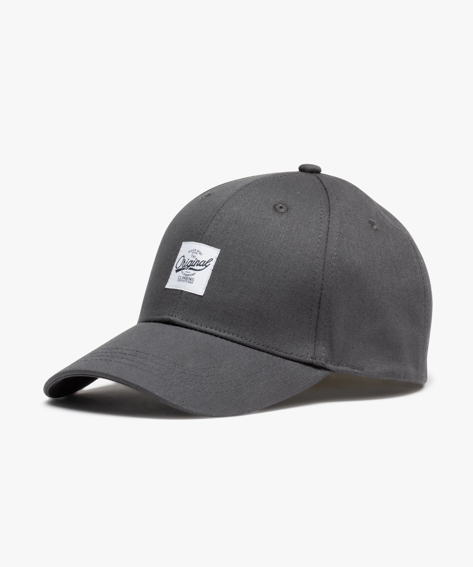 Casquette en coton et coton recyclé homme grey | GEMO