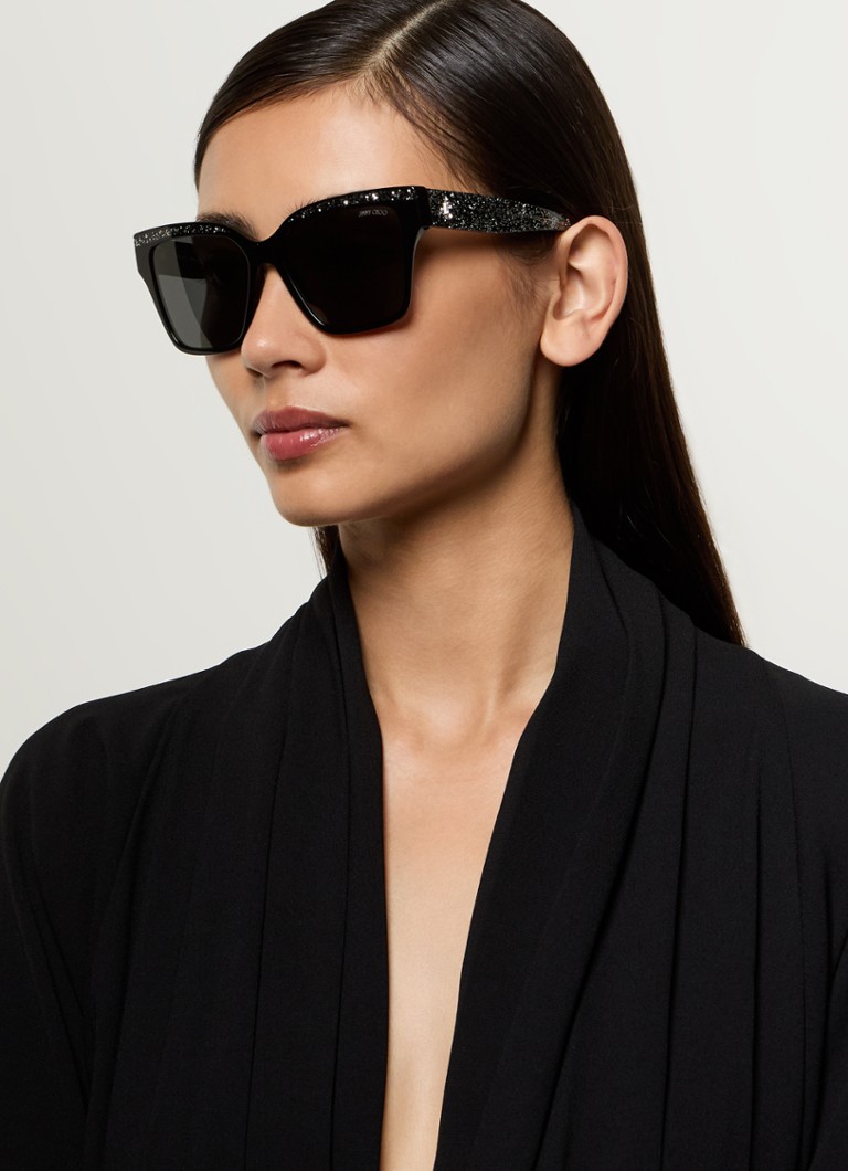 Lunettes de soleil rétro Jimmy Choo JC5003