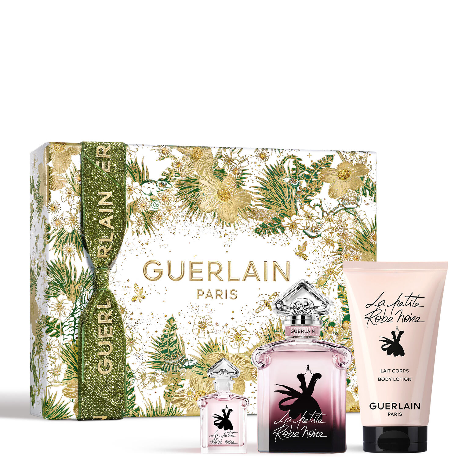 Guerlain LA PETITE ROBE NOIRE Coffret Eau de Parfum 50ml et une Miniature 5ml + Lait Corps 75ml
