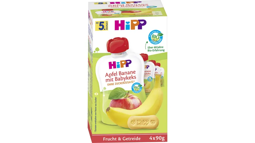 Apfel Banane mit Babykeks 360 g