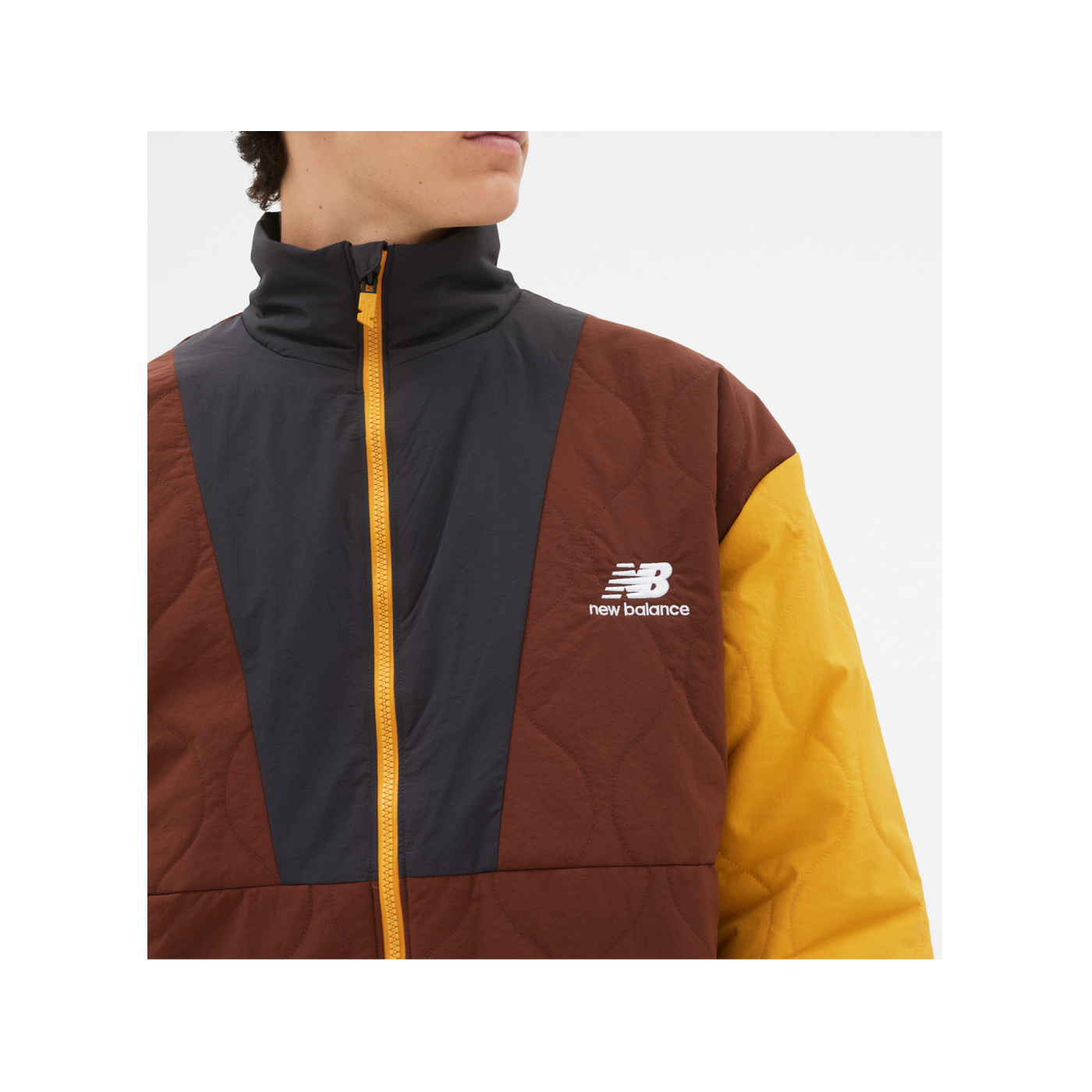 New Balance Athletics Outerwear Jacke Grau FROK