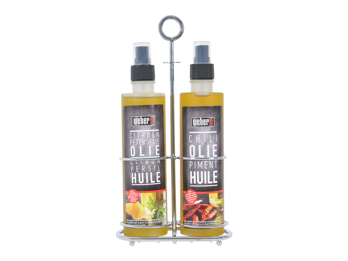 Weber 2er Set Gewürzöl in Sprühflasche