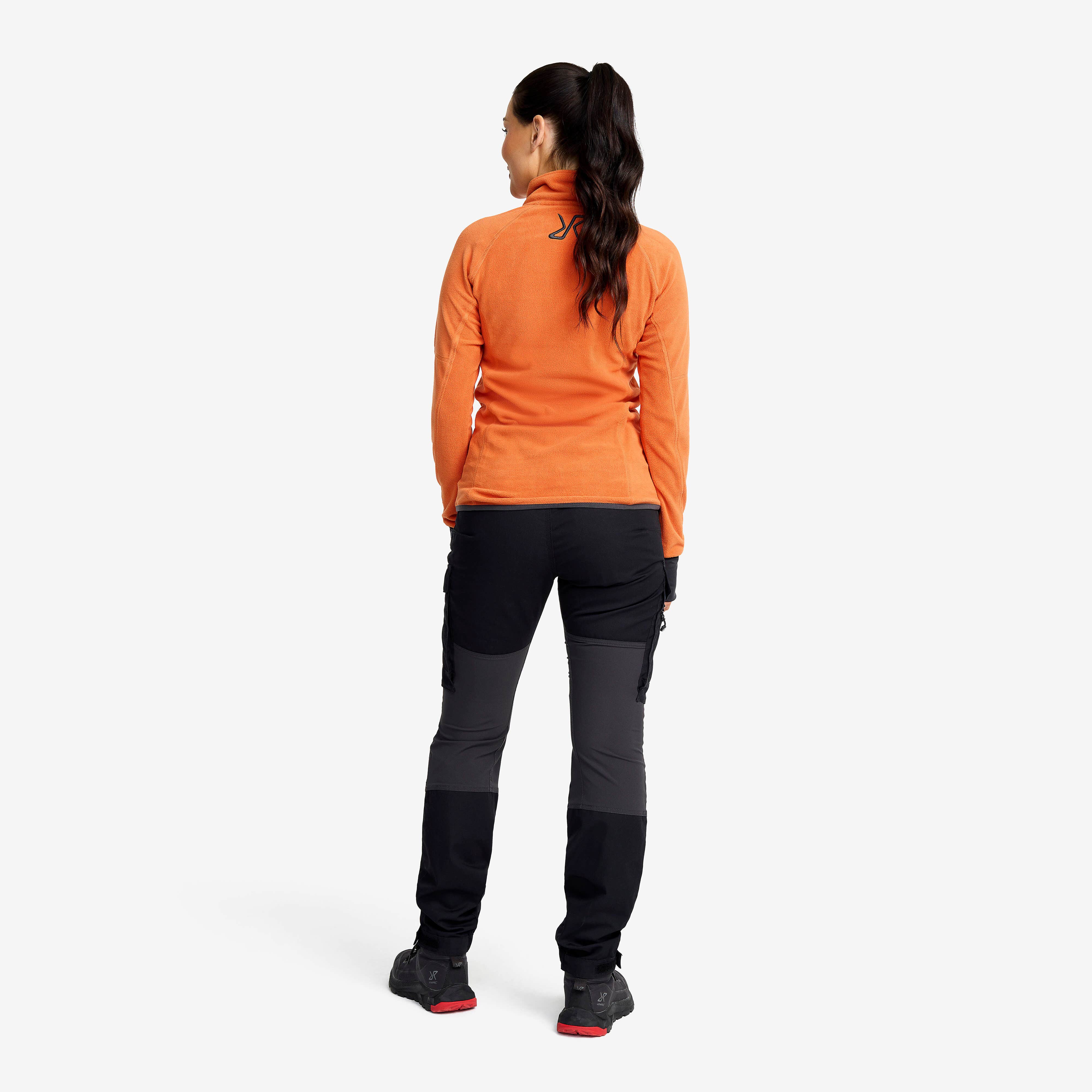 Trekker Fleece Femme Apricot Orange