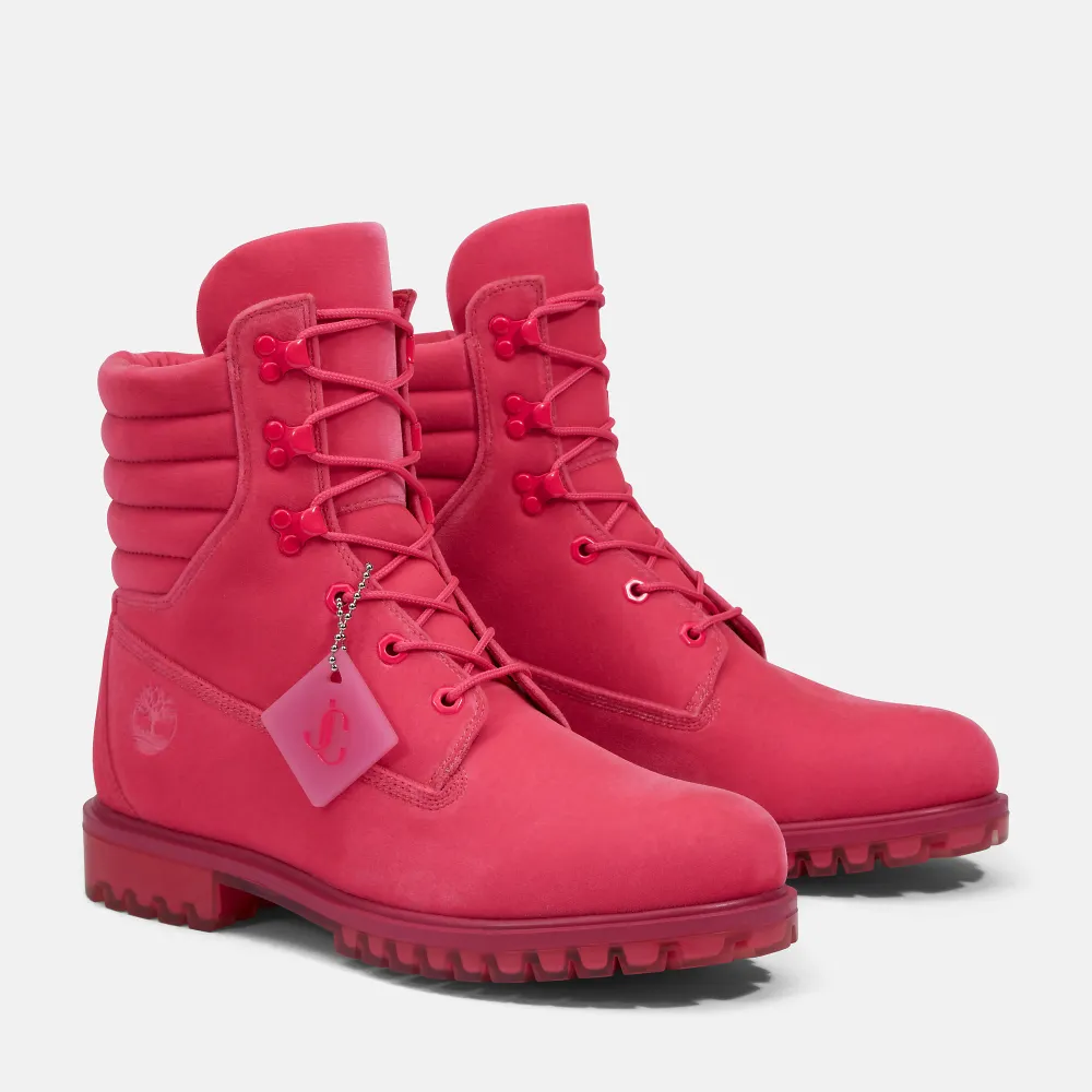 Timberland Jimmy Choo X 6 inch boot TB0A61HY6611 / pink