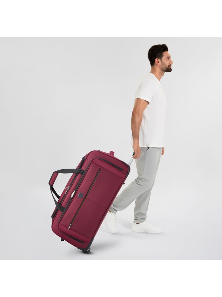 Delsey Pin Up 2 Rollen Reisetasche 74 cm in bordeaux rot günstig kaufen onesize