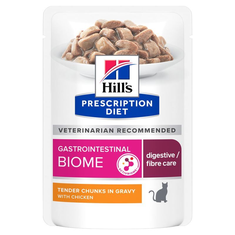 Hill's Nassfutter Hill's Prescription Diet Gastrointestinal Biome mit Huhn 12x85g