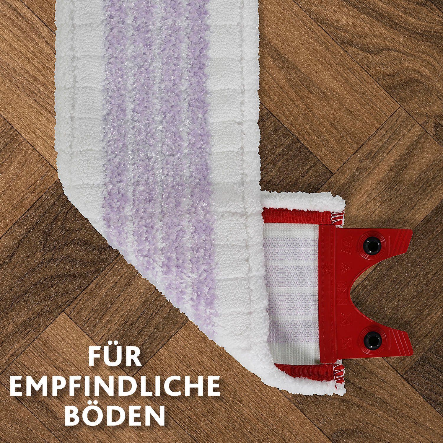 Vileda Bodenwischer-Set Ultramax 2in1 Box + Sensitiv Bezug (3-St., Komplettset aus Bodenwischer, Eimer und Wischbezug), Wischerplatte mit PowerZone und Bezug aus 2in1 Mikrofaser